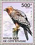 Booted Eagle Hieraaetus pennatus  2014 Raptors Sheet