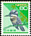 Crested Kingfisher Megaceryle lugubris  1994 Definitives 