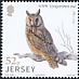 Long-eared Owl Asio otus  2019 Links with China 6v set