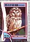 Ural Owl Strix uralensis  2000 Owls Sheet