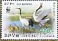 Red-crowned Crane Grus japonensis  2014 WWF 2x4v sheet