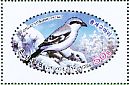 Chinese Grey Shrike Lanius sphenocercus  2016 Birds Sheet with 2 sets