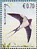 Barn Swallow Hirundo rustica  2010 Birds Sheet