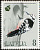 White-backed Woodpecker Dendrocopos leucotos  1995 European nature conservation year 