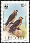 Bearded Vulture Gypaetus barbatus  1986 Flora and fauna of Lesotho 8v set