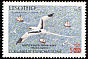 White-tailed Tropicbird Phaethon lepturus  1987 Columbus 4v set