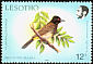 African Red-eyed Bulbul Pycnonotus nigricans  1988 Birds 