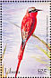 Northern Carmine Bee-eater Merops nubicus  2001 Birds of Africa Sheet