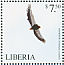 Bateleur Terathopius ecaudatus  2001 Lost city 20v sheet