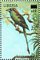 Blue-capped Motmot Momotus coeruliceps  2003 Surcharge on 1998.05 Sheet