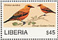 African Golden Oriole Oriolus auratus  2007 Birds of Africa Sheet