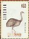 Lesser Rhea Rhea pennata  2009 Charles Darwin 4v sheet