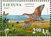 Corn Crake Crex crex  2007 Birds in sanctuaries Sheet with 3 sets