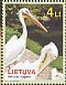 Great White Pelican Pelecanus onocrotalus  2011 Zoological garden 4v sheet