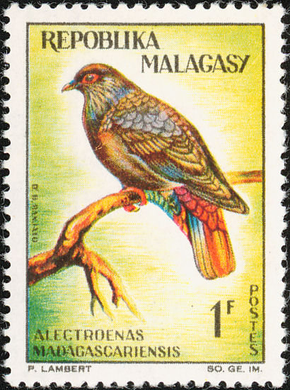 Malagasy bird stamps - mainly images - gallery format