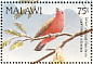 African Firefinch Lagonosticta rubricata  1992 Birds Sheet