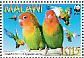 Lilian's Lovebird Agapornis lilianae  2009 WWF Sheet with 2 sets