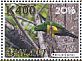 African Emerald Cuckoo Chrysococcyx cupreus  2016 Birds of Malawi Sheet