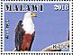 African Fish Eagle Icthyophaga vocifer  2018 Malawi indigenous birds Sheet