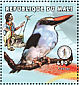 Blue-breasted Kingfisher Halcyon malimbica  1998 Boy scouts Sheet, stamps without white frame