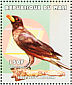 Yellow-billed Oxpecker Buphagus africanus  2000 Birds of Africa Sheet