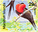 Great Frigatebird Fregata minor  1991 Birds Booklet