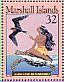 Great Frigatebird Fregata minor  1995 Legends 2x4v sheet