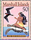 Great Frigatebird Fregata minor  2003 Legends 2x4v sheet