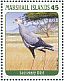 Secretarybird Sagittarius serpentarius