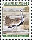 Black-bellied Bustard Lissotis melanogaster  2013 Birds of the world I Sheet