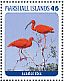 Scarlet Ibis Eudocimus ruber  2013 Birds of the world II Sheet