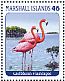 American Flamingo Phoenicopterus ruber  2013 Birds of the world III Sheet