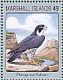 Peregrine Falcon Falco peregrinus  2017 Birds Sheet