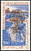 Greater Flamingo Phoenicopterus roseus  1962 Overprint LE MONDE... 