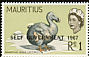 Dodo Raphus cucullatus â€   1967 Overprint SELF GOVERNMENT 1967 on 1965.01 