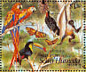 Crested Guan Penelope purpurascens  1996 Protect Mexican wildlife 24v sheet