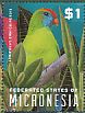 Camiguin Hanging Parrot Loriculus camiguinensis  2014 Parrots Sheet