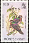 Bridled Quail-Dove Geotrygon mystacea  1985 Overprint OHMS on 1984.01 