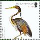 Purple Heron Ardea purpurea  2011 Fauna of China 4v sheet