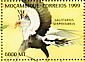 Secretarybird Sagittarius serpentarius  1999 Birds and insects 6v sheet