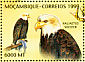 African Fish Eagle Haliaeetus vocifer  1999 Birds and insects 6v sheet
