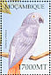 Grey Parrot Psittacus erithacus  2002 Birds of Africa Sheet