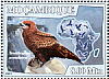 Black Kite Milvus migrans  2007 Birds of prey Sheet