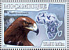 Tawny Eagle Aquila rapax  2007 Birds of prey Sheet