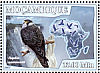 Peregrine Falcon Falco peregrinus  2007 Birds of prey Sheet