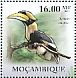 Great Hornbill Buceros bicornis  2011 International year of forests, Hornbill Sheet