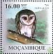 Lesser Sooty Owl Tyto multipunctata  2011 International year of forests, Owls Sheet