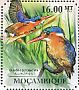 Malachite Kingfisher Corythornis cristatus  2011 Kingfishers Sheet