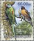 Seychelles Parakeet Psittacula wardi â€   2012 Extinct parrots Sheet