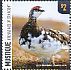 Rock Ptarmigan Lagopus muta  2014 Animals of the tundra 9v sheet